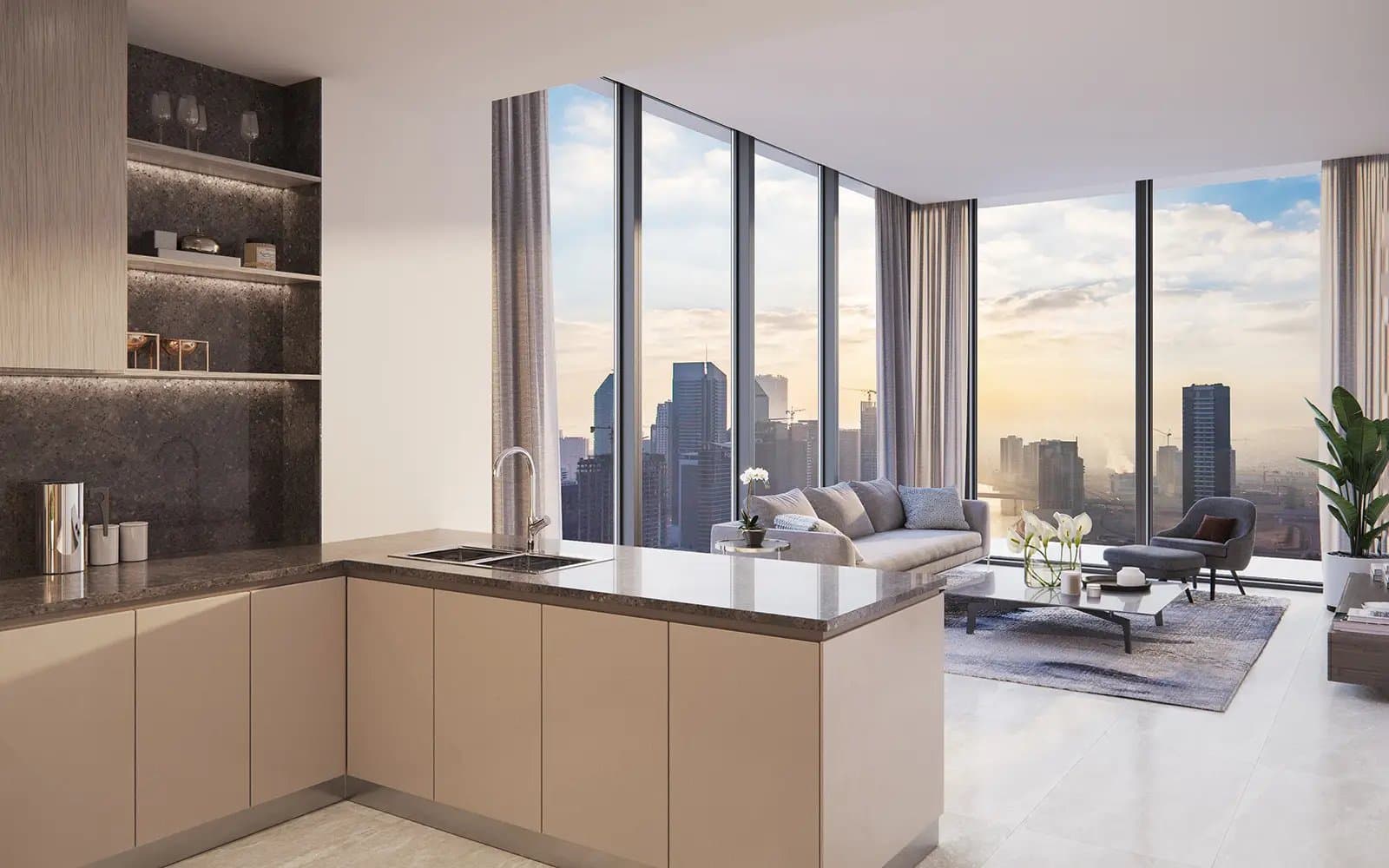 Apartment in Peninsula 5 Business Bay